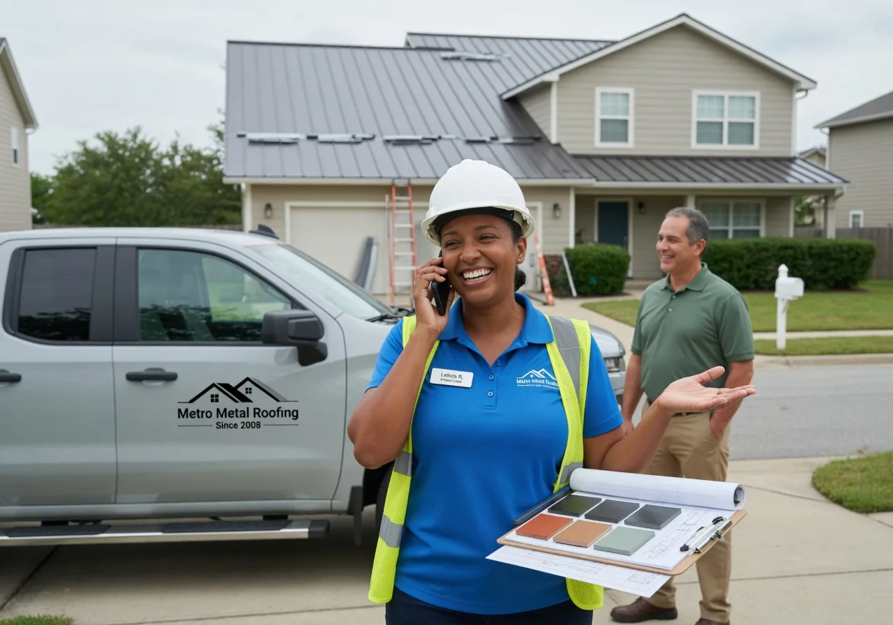 Storm Damage Metal Roof Repair in Gaylord, MN